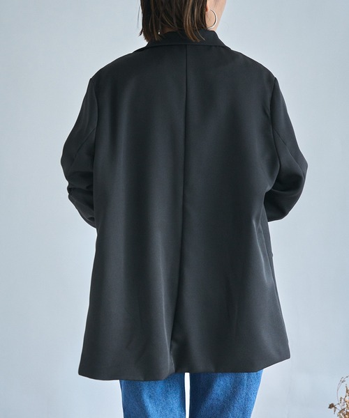 セール】【SETUP7】ダブルボタンミドルテーラードジャケット SCCH209