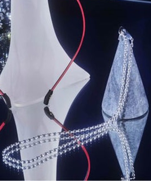 IRIS47(イリスフォーセブン)の「【IRIS 47】sisi necklace CH1(ネックレス・レディース・シルバー・FREE)」の7枚目の写真