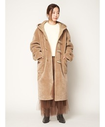 FURFUR（ファーファー）の「ボアダッフルコート（ダッフルコート