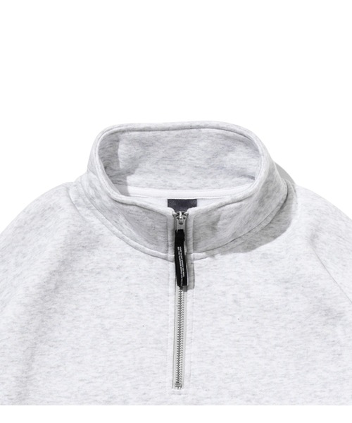 APPLEBUM(アップルバム)の「"Apbm" Half Zip Sweat(パーカー・メンズ・アッシュグレー/ブラック・LARGE/X-LARGE)」の9枚目の写真