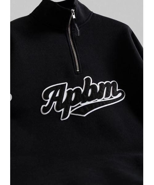 APPLEBUM(アップルバム)の「"Apbm" Half Zip Sweat(パーカー・メンズ・アッシュグレー/ブラック・LARGE/X-LARGE)」の22枚目の写真