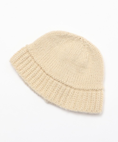 PBLIM(ページボーイリム)の「PAGEBOYLIM/ニットバケハ(ハット・レディース・ブラック/クリーム・FREE)」の5枚目の写真