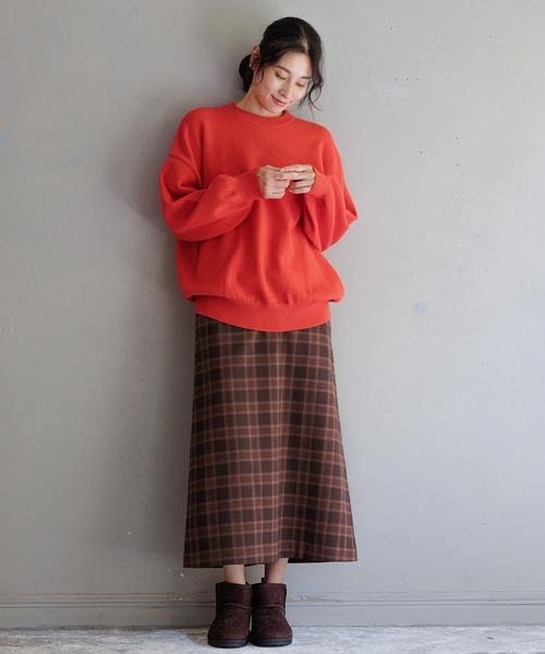 LEPSIM（レプシィム）の「ソフトフェイクムートンブーツ　168282（ブーツ・レディース・ブラック/グレイッシュベージュ/ブラウン・LARGE/SMALL/MEDIUM）」の7枚目の写真