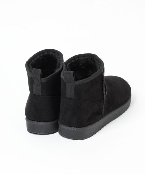 LEPSIM（レプシィム）の「ソフトフェイクムートンブーツ　168282（ブーツ・レディース・ブラック/グレイッシュベージュ/ブラウン・LARGE/SMALL/MEDIUM）」の14枚目の写真