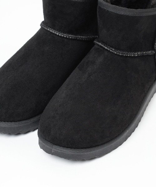 LEPSIM（レプシィム）の「ソフトフェイクムートンブーツ　168282（ブーツ・レディース・ブラック/グレイッシュベージュ/ブラウン・LARGE/SMALL/MEDIUM）」の16枚目の写真