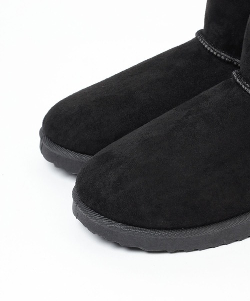 LEPSIM（レプシィム）の「ソフトフェイクムートンブーツ　168282（ブーツ・レディース・ブラック/グレイッシュベージュ/ブラウン・LARGE/SMALL/MEDIUM）」の17枚目の写真