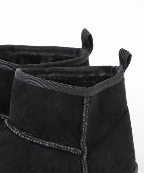 LEPSIM（レプシィム）の「ソフトフェイクムートンブーツ　168282（ブーツ・レディース・ブラック/グレイッシュベージュ/ブラウン・LARGE/SMALL/MEDIUM）」の18枚目の写真