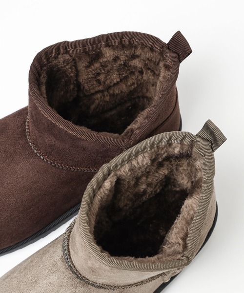 LEPSIM（レプシィム）の「ソフトフェイクムートンブーツ　168282（ブーツ・レディース・ブラック/グレイッシュベージュ/ブラウン・LARGE/SMALL/MEDIUM）」の20枚目の写真