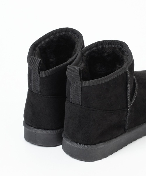 LEPSIM（レプシィム）の「ソフトフェイクムートンブーツ　168282（ブーツ・レディース・ブラック/グレイッシュベージュ/ブラウン・LARGE/SMALL/MEDIUM）」の21枚目の写真