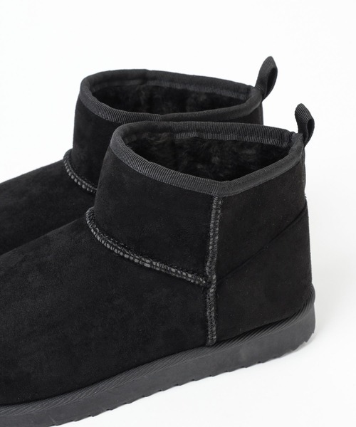 LEPSIM（レプシィム）の「ソフトフェイクムートンブーツ　168282（ブーツ・レディース・ブラック/グレイッシュベージュ/ブラウン・LARGE/SMALL/MEDIUM）」の22枚目の写真
