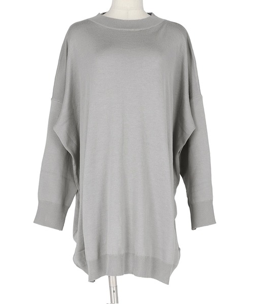 coca(coca)(コカ)の「オーバーサイズニットチュニック(チュニック・レディース・ベージュ/ネイビー/グレー・ONE SIZE)」の17枚目の写真