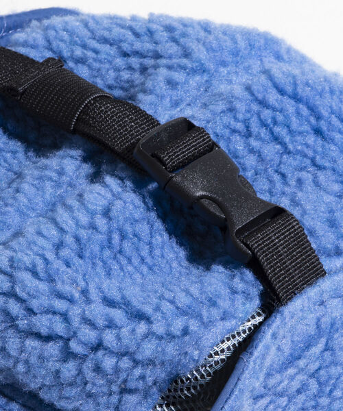 halo commodity（ハロ　コモディティー）の「【halo Commodity/ハロ コモディティー】Makalu Flap Cap ボア フリース（キャップ・メンズ・グレー/グレイッシュブルー/ブラック・FREE）」の4枚目の写真