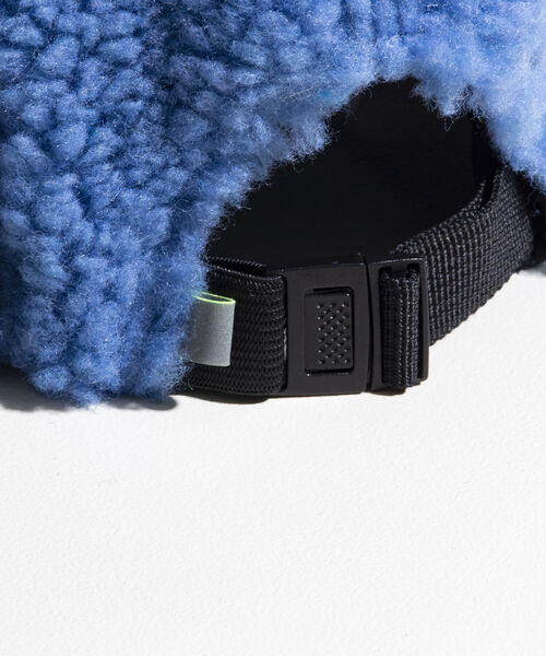 halo commodity（ハロ　コモディティー）の「【halo Commodity/ハロ コモディティー】Makalu Flap Cap ボア フリース（キャップ・メンズ・グレー/グレイッシュブルー/ブラック・FREE）」の6枚目の写真