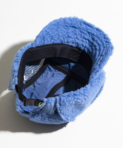 halo commodity（ハロ　コモディティー）の「【halo Commodity/ハロ コモディティー】Makalu Flap Cap ボア フリース（キャップ・メンズ・グレー/グレイッシュブルー/ブラック・FREE）」の7枚目の写真