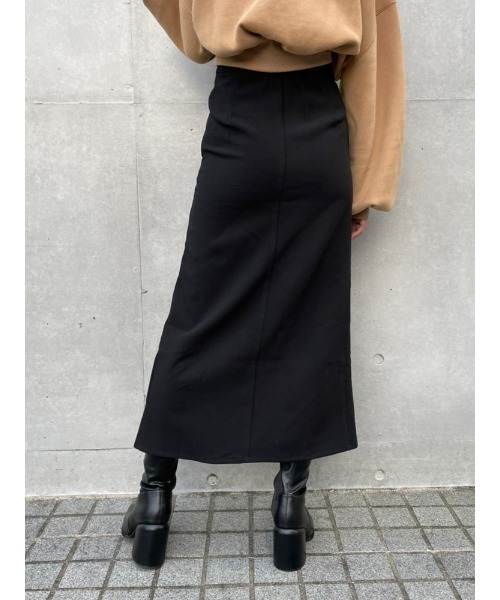 ENVYM（アンビー）の「ボタンスリットタイトＳＫ（スカート・レディース・ブラック/グレー・FREE）」の17枚目の写真