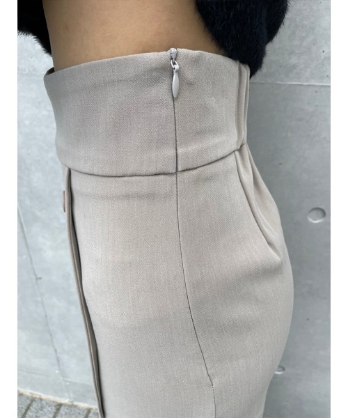 ENVYM（アンビー）の「ボタンスリットタイトＳＫ（スカート・レディース・ブラック/グレー・FREE）」の11枚目の写真