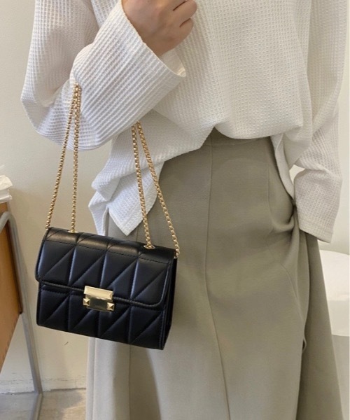 Burner（バーナー）の「【OKUOKU　0909】チェーンショルダーバッグ oku-bag-686906783466-155（ショルダーバッグ・レディース・C/D/E/F/B/G/A/H・FREE）」の2枚目の写真