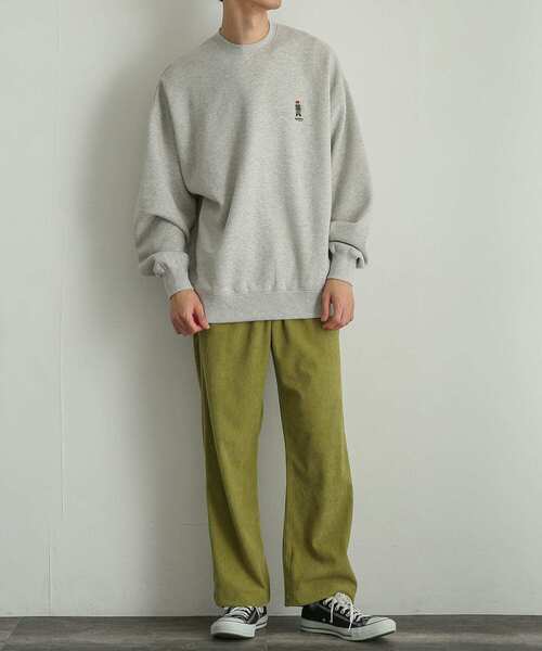 SENSE OF PLACE by URBAN RESEARCH(センスオブプレイスバイアーバンリサーチ)の「コーデュロイタックワイドパンツ(その他パンツ・メンズ・ブラウン/オリーブ/ブルー/ブラック・LARGE/MEDIUM)」の12枚目の写真