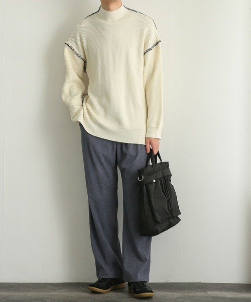 SENSE OF PLACE by URBAN RESEARCH(センスオブプレイスバイアーバンリサーチ)の「コーデュロイタックワイドパンツ(その他パンツ・メンズ・ブラウン/オリーブ/ブルー/ブラック・LARGE/MEDIUM)」の19枚目の写真