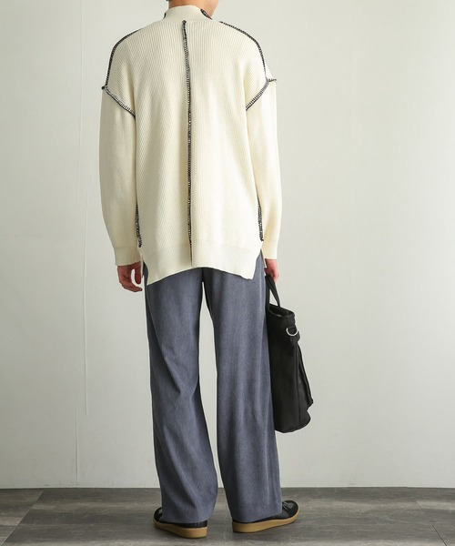 SENSE OF PLACE by URBAN RESEARCH(センスオブプレイスバイアーバンリサーチ)の「コーデュロイタックワイドパンツ(その他パンツ・メンズ・ブラウン/オリーブ/ブルー/ブラック・LARGE/MEDIUM)」の21枚目の写真