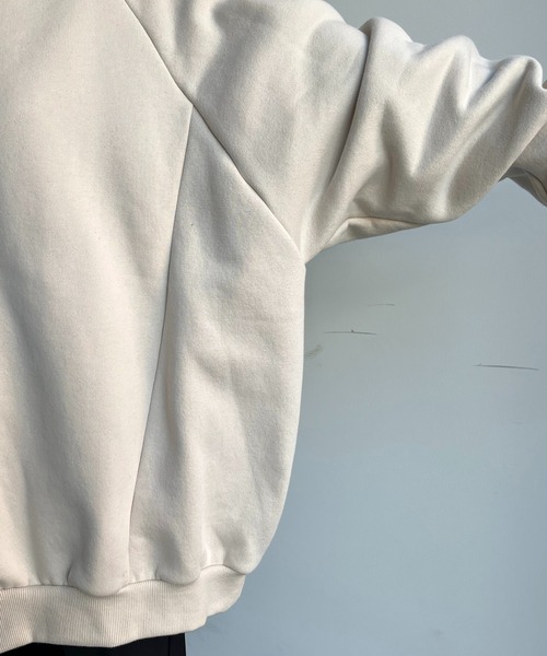 prose verse(プロズヴェール)の「バックタグオーバーサイズ裏起毛スウェット(スウェット・レディース・アイボリー/チャコール/グレー・MEDIUM)」の21枚目の写真