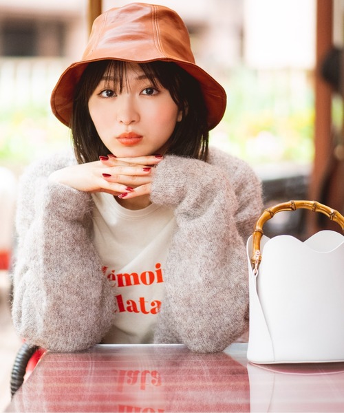 FREE'S MART（フリーズマート）の「◇フロッキーロゴロングＴシャツ（Tシャツ/カットソー・レディース・ベージュ/ホワイト・FREE）」の11枚目の写真