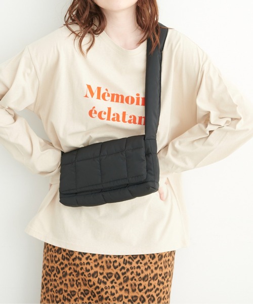FREE'S MART（フリーズマート）の「◇フロッキーロゴロングＴシャツ（Tシャツ/カットソー・レディース・ベージュ/ホワイト・FREE）」の14枚目の写真