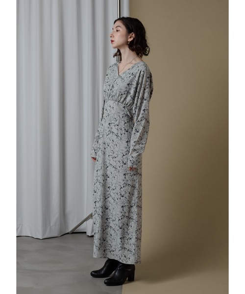 Adoon plain（アドーンプレーン）の「スタイルアップワンピース / ′22aw（ワンピース・レディース・ブラック/ライトグレー・MEDIUM/LARGE）」の22枚目の写真