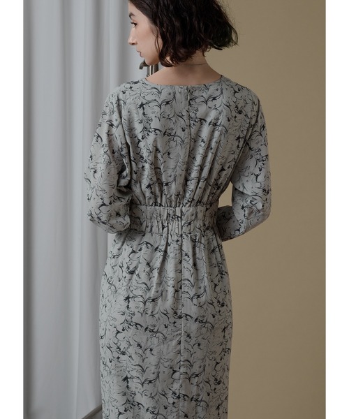 Adoon plain（アドーンプレーン）の「スタイルアップワンピース / ′22aw（ワンピース・レディース・ブラック/ライトグレー・MEDIUM/LARGE）」の15枚目の写真