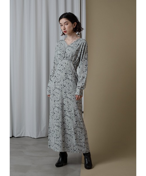 Adoon plain（アドーンプレーン）の「スタイルアップワンピース / ′22aw（ワンピース・レディース・ブラック/ライトグレー・MEDIUM/LARGE）」の19枚目の写真