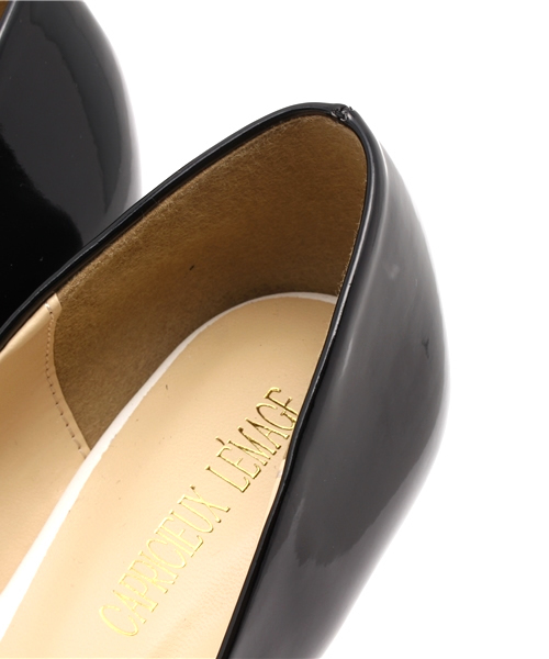 OUTLET（アウトレット）の「【CAPRICIEUX LE'MAGE】ホワイトソールパンプス（パンプス・レディース・ブラック・2.5/3.5）」の6枚目の写真