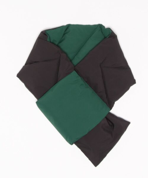FIRST DOWN(ファーストダウン)の「【FIRST DOWN】DOWN SCARF MICROFT(マフラー・メンズ・ブラック/グリーン/イエロー・FREE)」の5枚目の写真