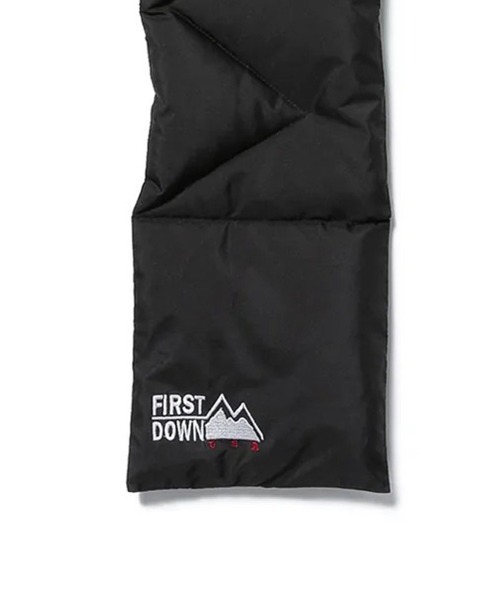 FIRST DOWN(ファーストダウン)の「【FIRST DOWN】DOWN SCARF MICROFT(マフラー・メンズ・ブラック/グリーン/イエロー・FREE)」の12枚目の写真