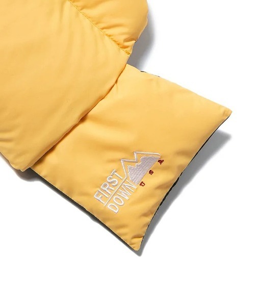 FIRST DOWN(ファーストダウン)の「【FIRST DOWN】DOWN SCARF MICROFT(マフラー・メンズ・ブラック/グリーン/イエロー・FREE)」の14枚目の写真