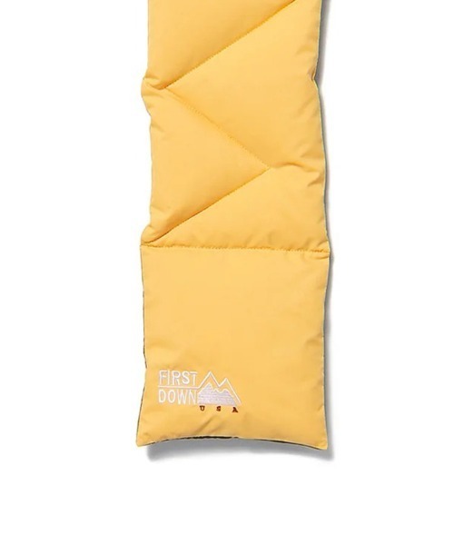 FIRST DOWN(ファーストダウン)の「【FIRST DOWN】DOWN SCARF MICROFT(マフラー・メンズ・ブラック/グリーン/イエロー・FREE)」の16枚目の写真