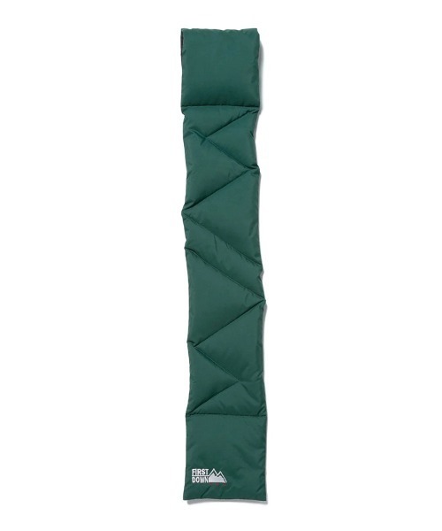 FIRST DOWN(ファーストダウン)の「【FIRST DOWN】DOWN SCARF MICROFT(マフラー・メンズ・ブラック/グリーン/イエロー・FREE)」の7枚目の写真