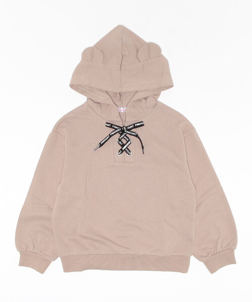 PINKHUNT(ピンクハント)の「PINKHUNT くま耳フードパーカー 7798K(パーカー・キッズ・ホワイト/ベージュ/スカイブルー系1・140cm/160cm/150cm/130cm)」の8枚目の写真