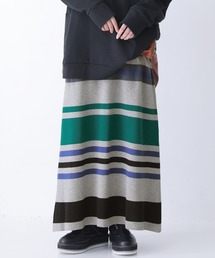 osharewalker | 『マルチボーダー柄ニットスカート』(スカート)