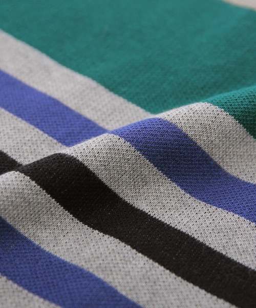 osharewalker（オシャレウォーカー）の「【廃盤】『マルチボーダー柄ニットスカート』（スカート・レディース・杢グレー/パープル・2/1）」の17枚目の写真