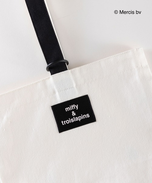 Miffy（ ミッフィー）の「miffy/ミッフィーコラボ シューズバッグ/上履き入れ（エコバッグ/サブバッグ・キッズ・キナリ・FREE）」の5枚目の写真