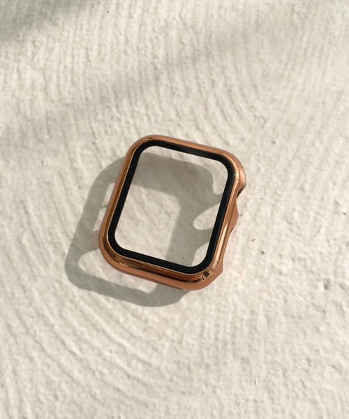 Me%（ミィパーセント）の「AppleWatch液晶フルカバー（デジタル腕時計・レディース・ピンク/ブラック/グレー・41/40/38）」の5枚目の写真