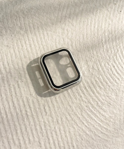 Me%（ミィパーセント）の「AppleWatch液晶フルカバー（デジタル腕時計・レディース・ピンク/ブラック/グレー・41/40/38）」の8枚目の写真