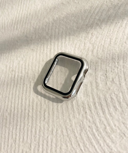 Me%（ミィパーセント）の「AppleWatch液晶フルカバー（デジタル腕時計・レディース・ピンク/ブラック/グレー・41/40/38）」の9枚目の写真