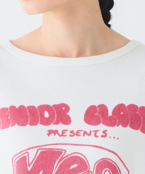 BEAMS BOY（ビームスボーイ）の「BOW WOW × BEAMS BOY / 別注 GRAPE FRUITS SHOW T-SHIRT（Tシャツ/カットソー・レディース・レッド・ONE SIZE）」の7枚目の写真