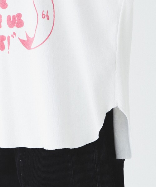 BEAMS BOY（ビームスボーイ）の「BOW WOW × BEAMS BOY / 別注 GRAPE FRUITS SHOW T-SHIRT（Tシャツ/カットソー・レディース・レッド・ONE SIZE）」の9枚目の写真