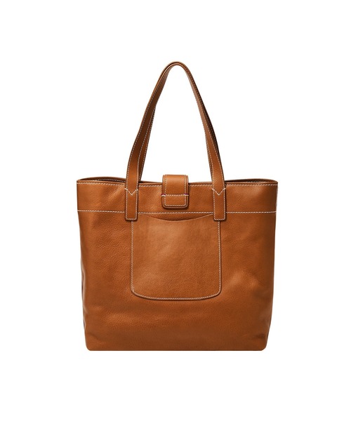 FOSSIL(フォッシル)の「フォッシル トートバッグ レディース レザー コニャック A4収納可 ZB1826222(トートバッグ・レディース・レンガ・FREE)」の3枚目の写真