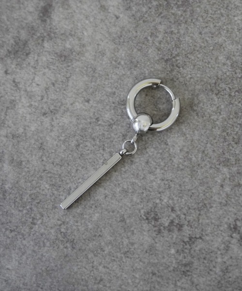 セール】【 片耳用 】モチーフ デザイン フープ ピアス（ピアス