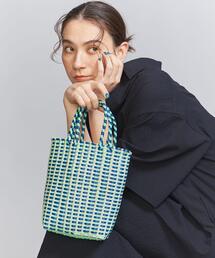 BEAUTY&YOUTH UNITED ARROWS | ダブルハンドル ミニバスケット トートバッグ(かごバッグ)