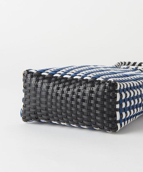 BEAUTY&YOUTH UNITED ARROWS(ビューティーアンドユースユナイテッドアローズ)の「ダブルハンドル ミニバスケット トートバッグ(かごバッグ・レディース・ピンク/ライム/ベージュ/パープル/ブラック・FREE)」の15枚目の写真