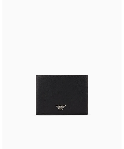 EMPORIO ARMANI(エンポリオアルマーニ)の「【エンポリオ アルマーニ】ASV コインポケットウォレット イーグルプレート付き(財布・メンズ・ブラック系その他・FREE)」の5枚目の写真